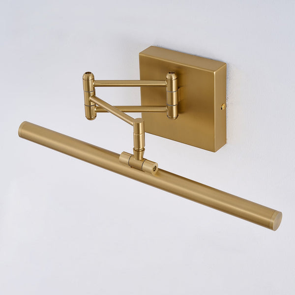 modern brass iron pc led wall lamp
