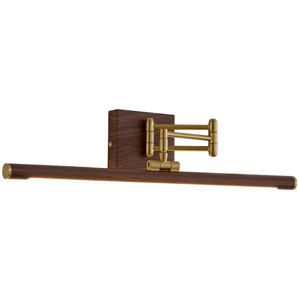 modern brass iron pc led wall lamp