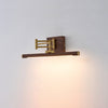 modern brass iron pc led wall lamp