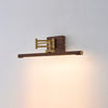 modern brass iron pc led wall lamp