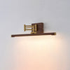 modern brass iron pc led wall lamp