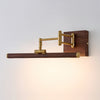 modern brass iron pc led wall lamp