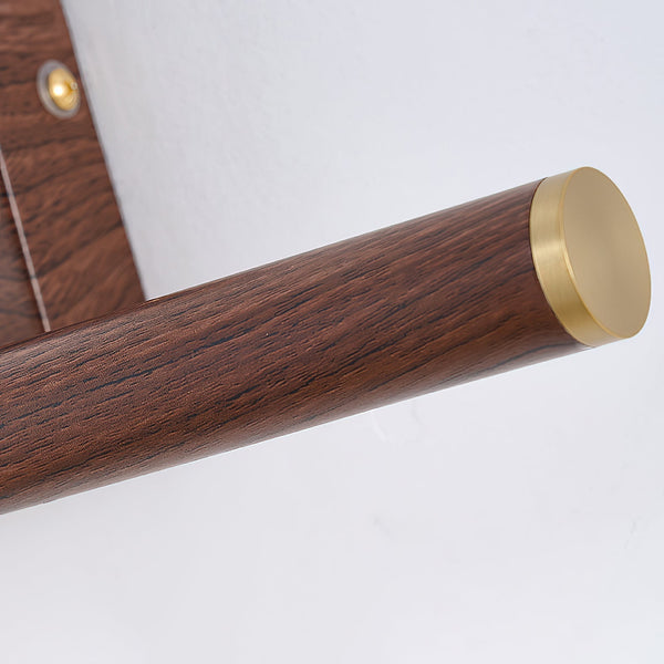 modern brass iron pc led wall lamp