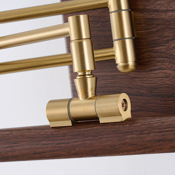 modern brass iron pc led wall lamp