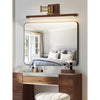 modern brass iron pc led wall lamp