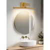 modern brass iron pc led wall lamp