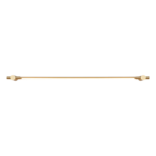 modern brass linear led vanity wall light