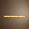 modern brass spanish alabaster linear chandelier