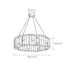 modern brass white alabaster chandelier