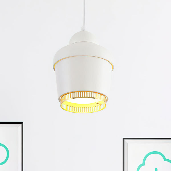 modern carbon steel bell pendant lamp