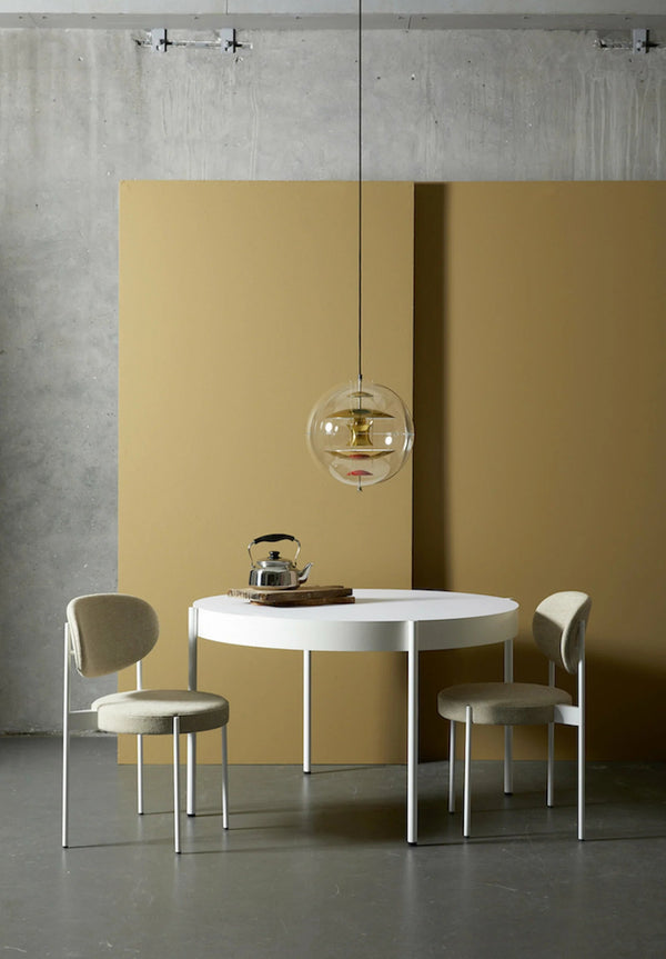 modern chrome acrylic globe pendant light