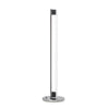 modern chrome acrylic sculpture led floor lamp
