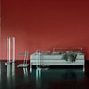 modern chrome acrylic sculpture led floor lamp