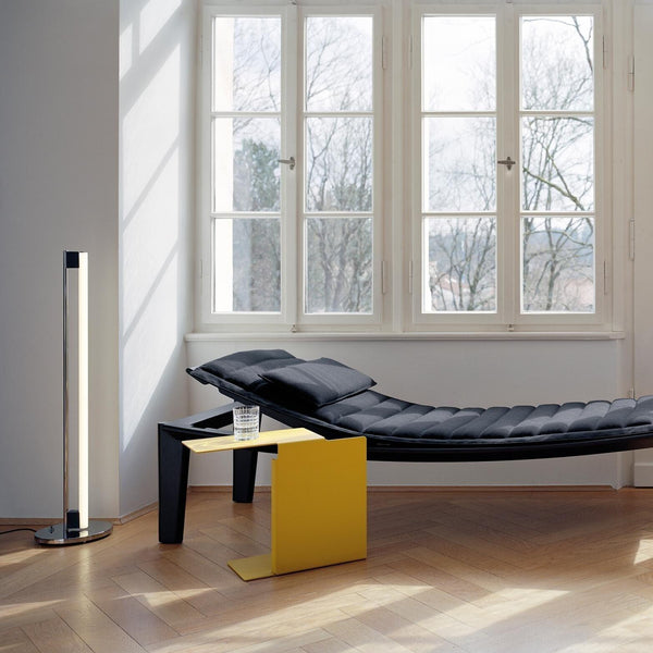 modern chrome acrylic sculpture led floor lamp