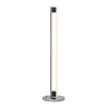 modern chrome acrylic sculpture led floor lamp