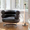 modern chrome acrylic sculpture led floor lamp
