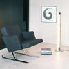 modern chrome acrylic sculpture led floor lamp