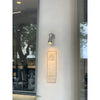 modern chrome aluminum cylinder wall lamp