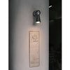modern chrome aluminum cylinder wall lamp