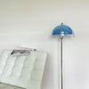 modern chrome double layer acrylic floor lamp