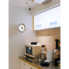 modern chrome glass void surface sconce
