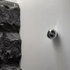 modern chrome lava plug in wall lamp