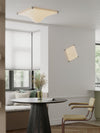 modern chrome white acrylic bubble flush mount ceiling light