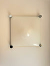 modern chrome white acrylic bubble flush mount ceiling light