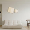modern chrome white acrylic bubble flush mount ceiling light