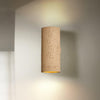 modern composite cylinder wall sconce