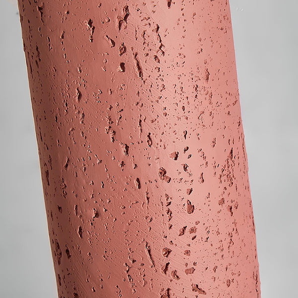modern composite cylinder wall sconce