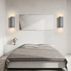modern composite cylinder wall sconce