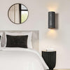 modern composite cylinder wall sconce