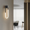 modern copper acrylic led wall lamp