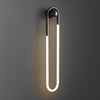 modern copper acrylic led wall lamp