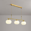 modern copper glass branch chandelier