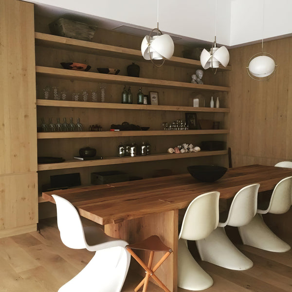 modern copper steel pendant light