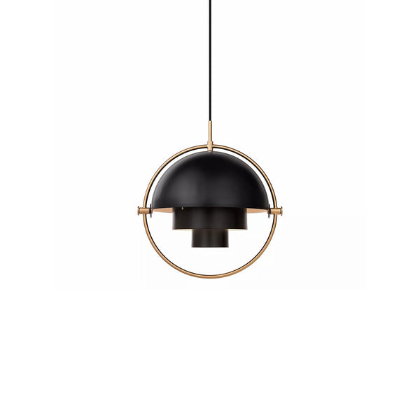 modern copper steel pendant light