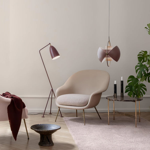 modern copper steel pendant light