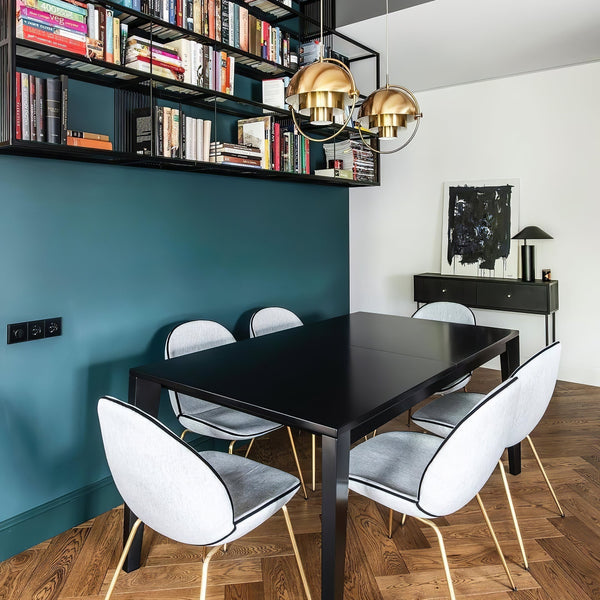 modern copper steel pendant light