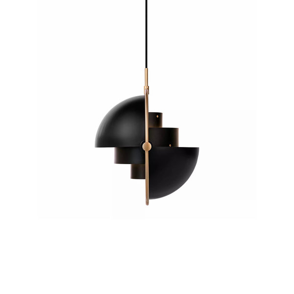 modern copper steel pendant light