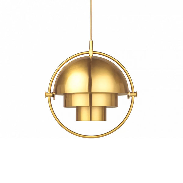 modern copper steel pendant light
