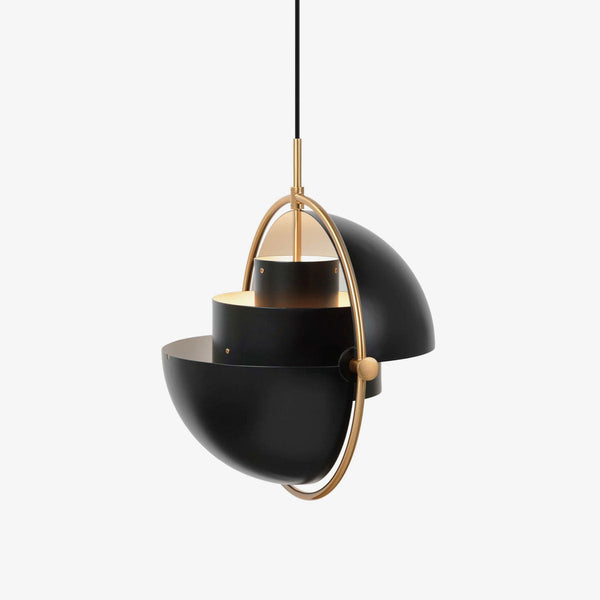 modern copper steel pendant light