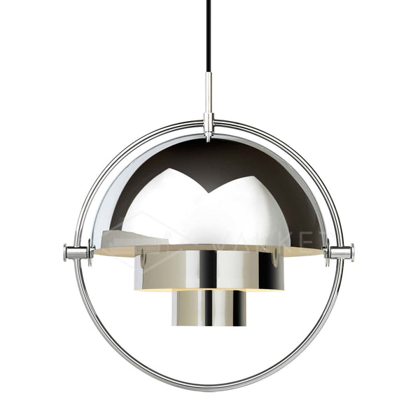 modern copper steel pendant light