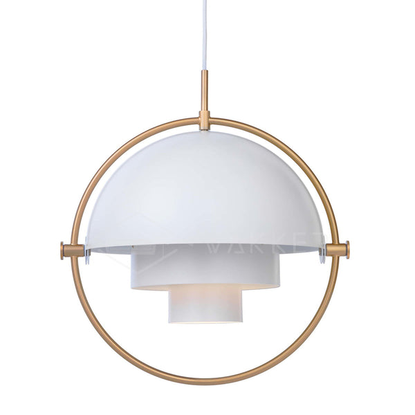 modern copper steel pendant light
