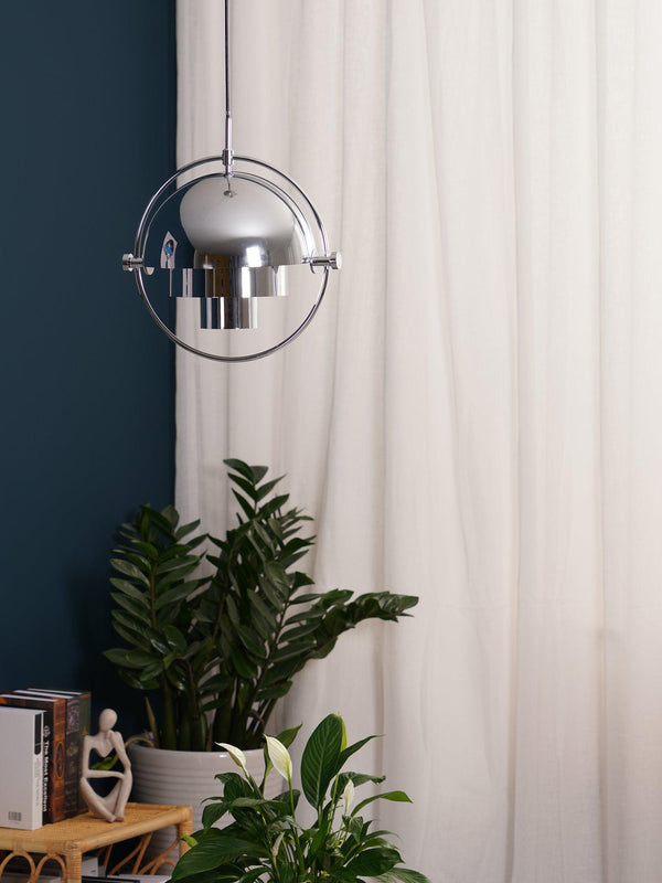 modern copper steel pendant light
