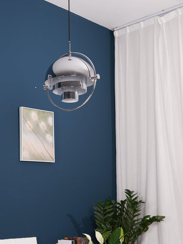 modern copper steel pendant light