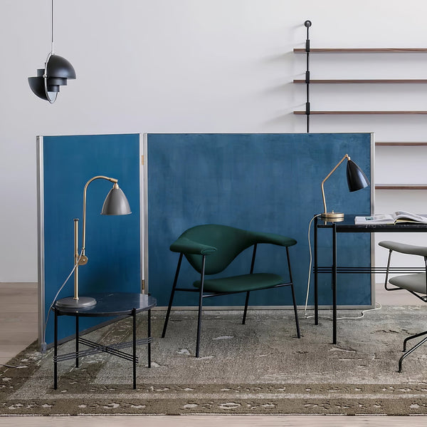 modern copper steel pendant light