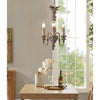 modern farmhouse gold wood carved pendant light