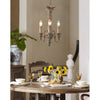 modern farmhouse gold wood carved pendant light